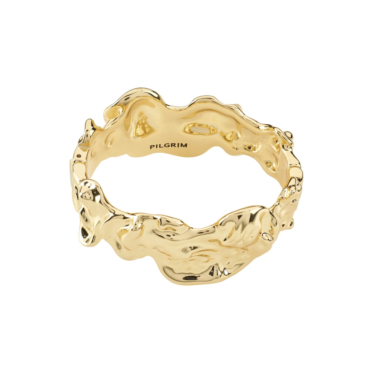 PULSE bangle bracelet gold-plated