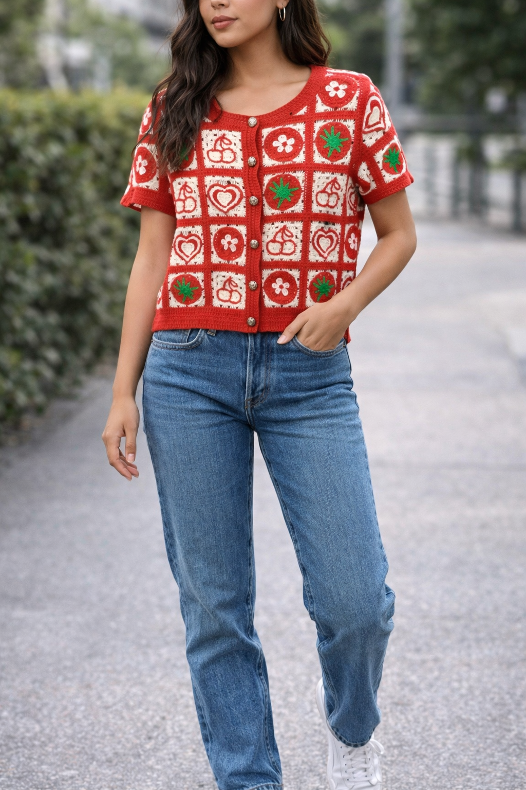 Charlie - Crochet Top