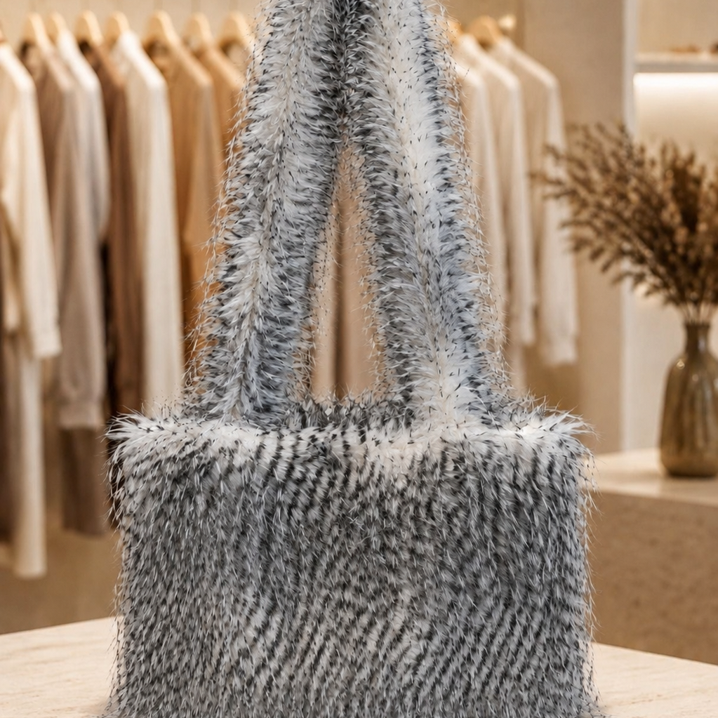 Ostrich Feather Bag