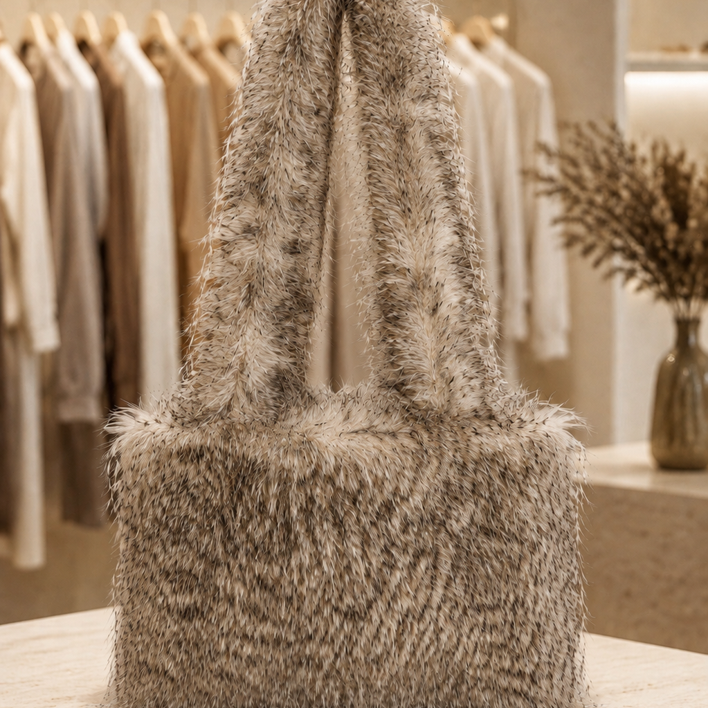 Ostrich Feather Bag