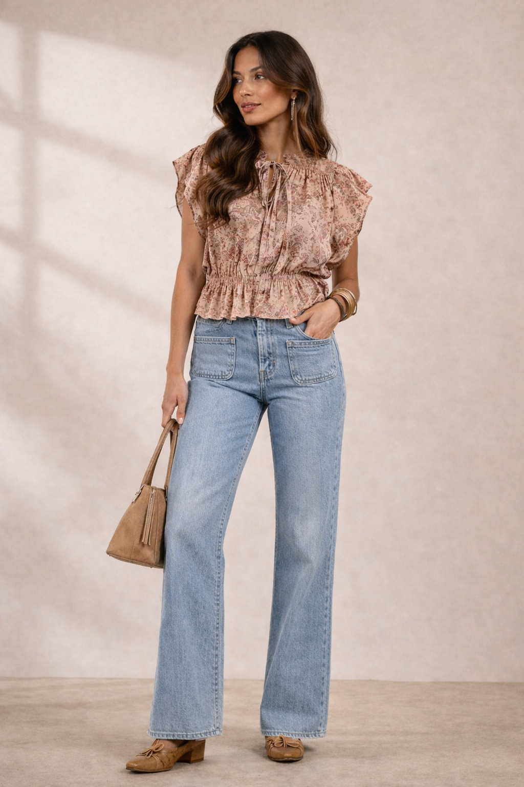 Bella - Pocket Jeans