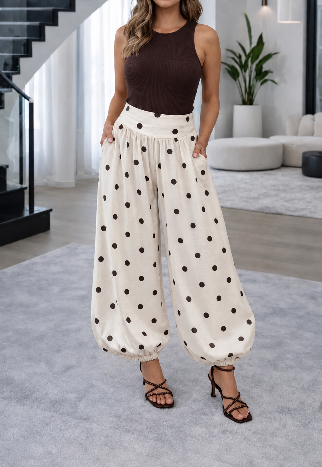 Dottie - Balloon Style Trousers
