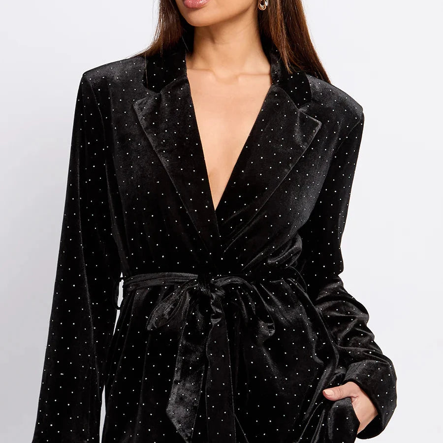 LM Diamonte Velvet Jacket