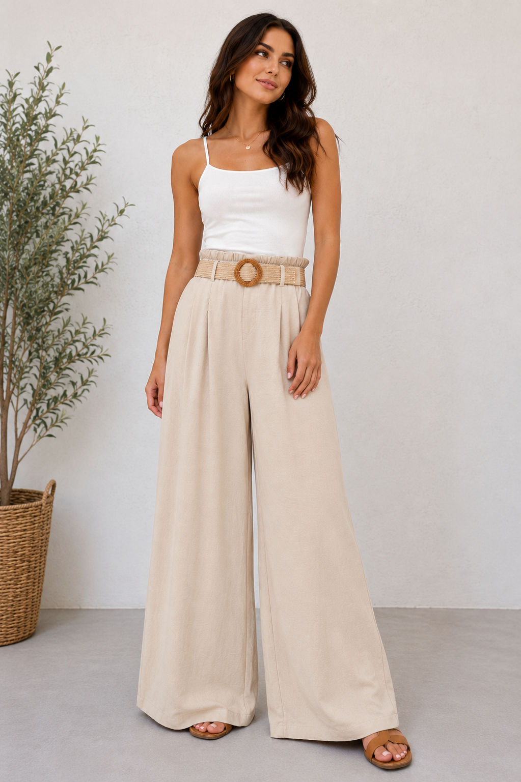 Thea - Wide Leg Trouser