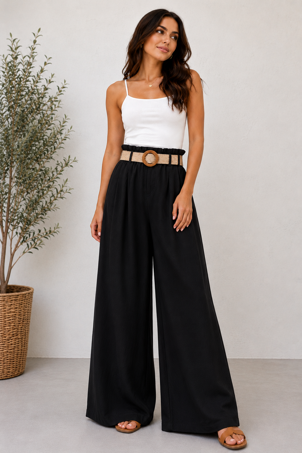 Thea - Wide Leg Trouser