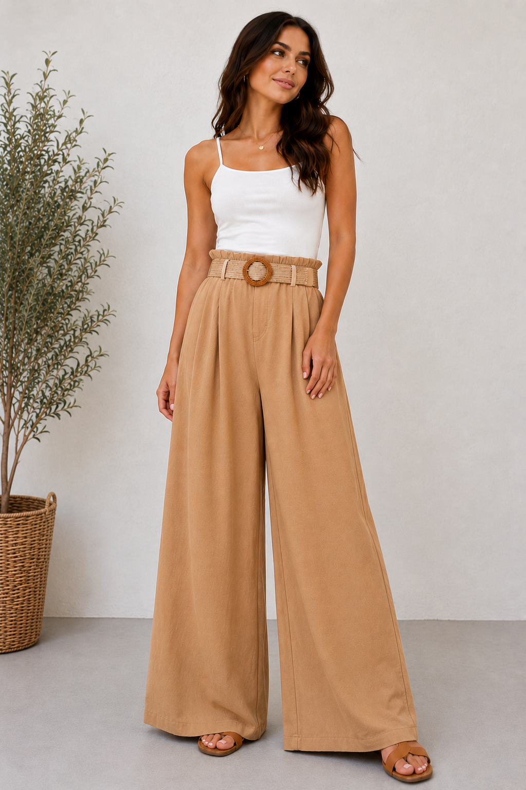 Thea - Wide Leg Trouser