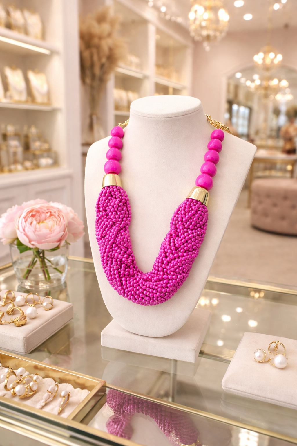 Beaded Necklace Set