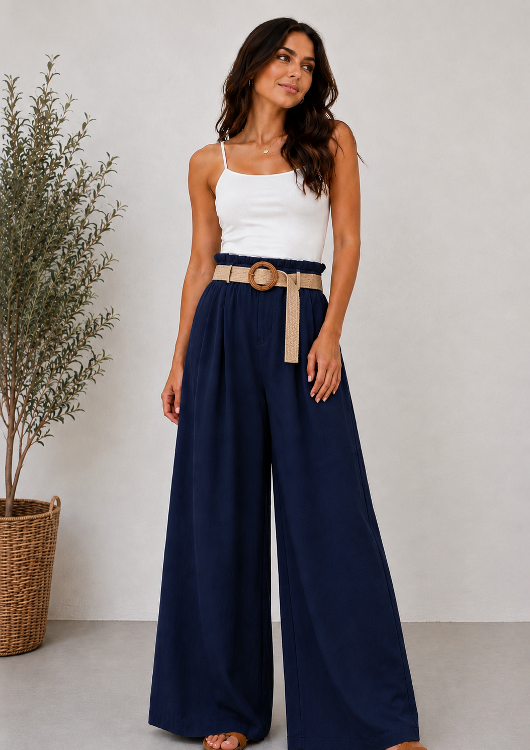 Thea - Wide Leg Trouser