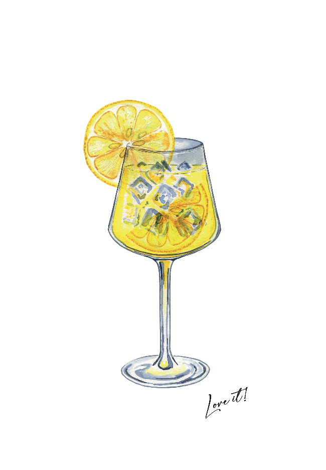 Love it! - The Brand Summer Cocktail BOXY tee (Customise - please allow 2-3 days)