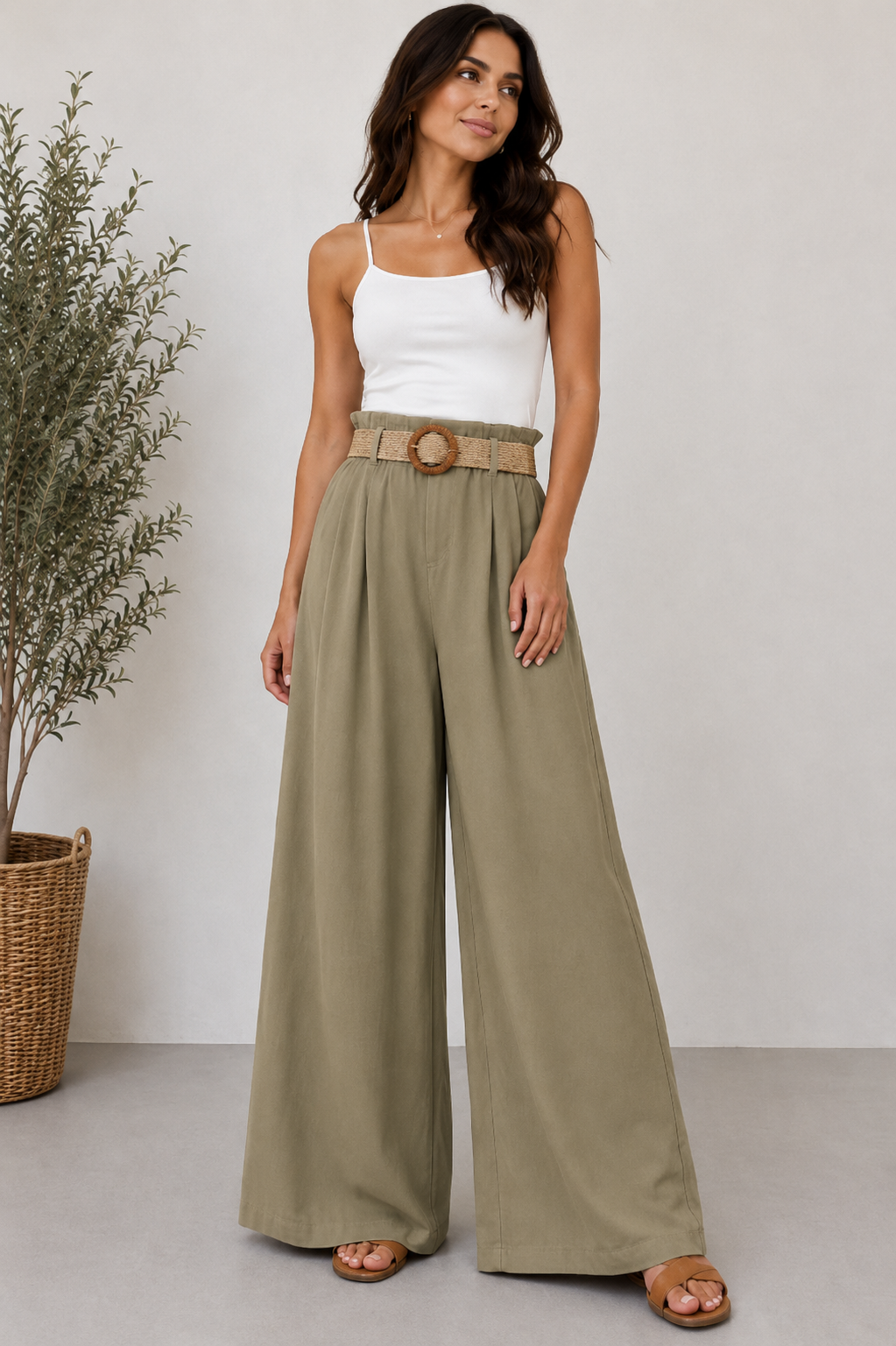 Thea - Wide Leg Trouser