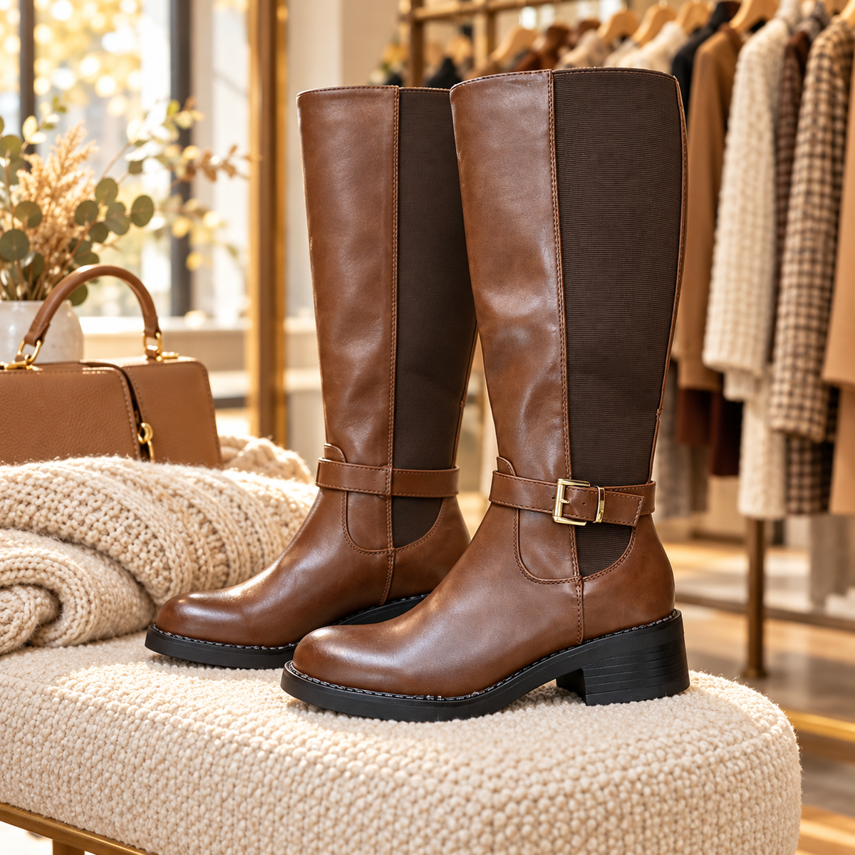 Brown Riding Boot