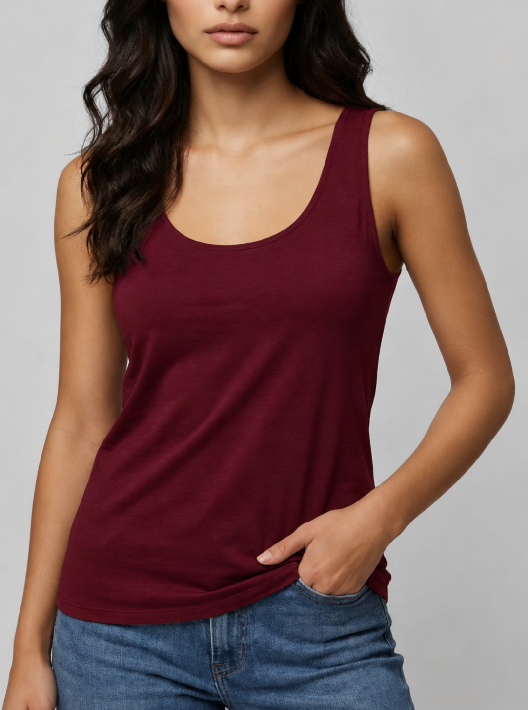 Diana - Double Layer Vest Top