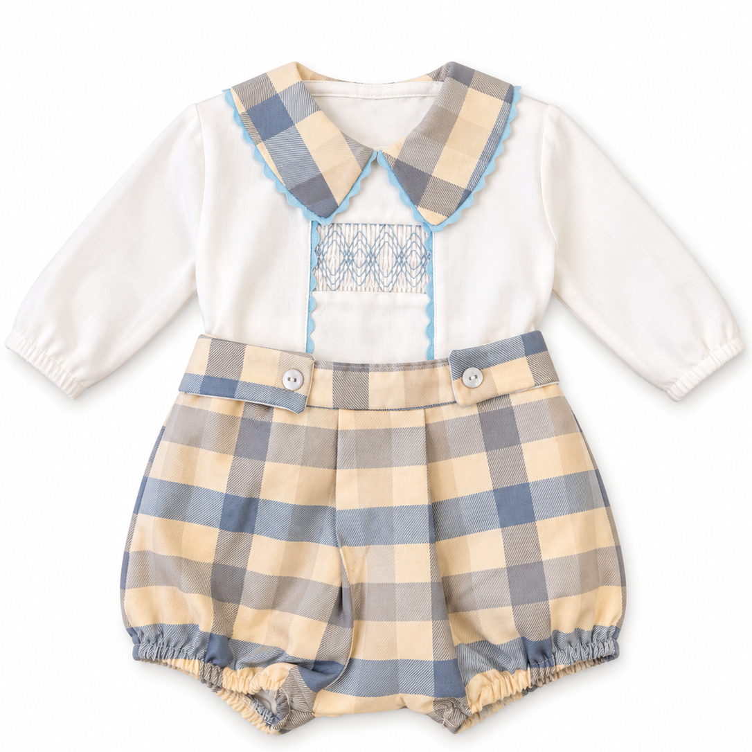 Check 2pc Romper