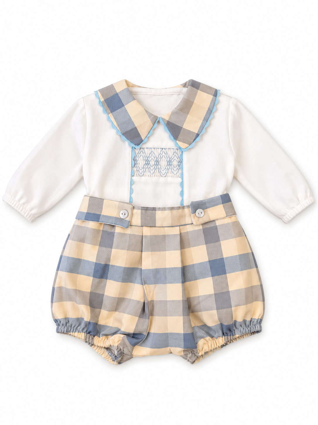 Check 2pc Romper