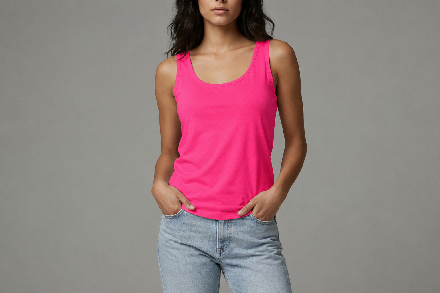 Diana - Double Layer Vest Top