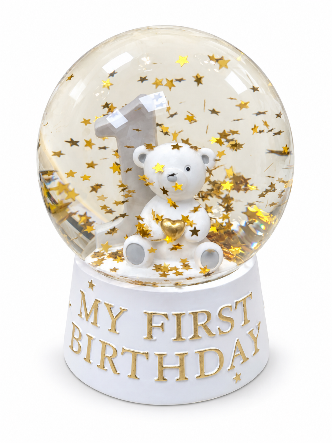 My First Birthday Snowglobe