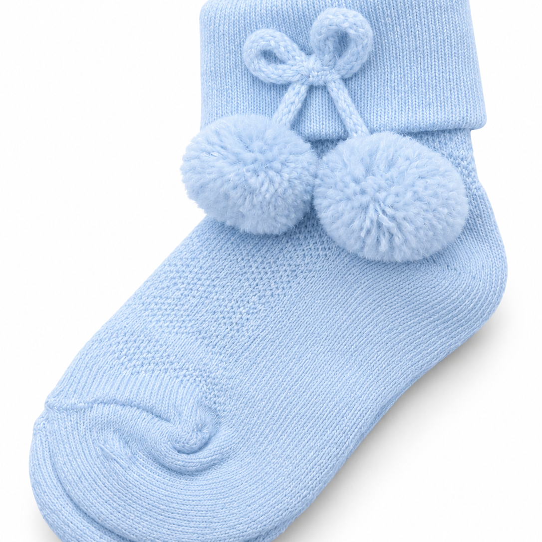 Pom Pom Ankle Socks