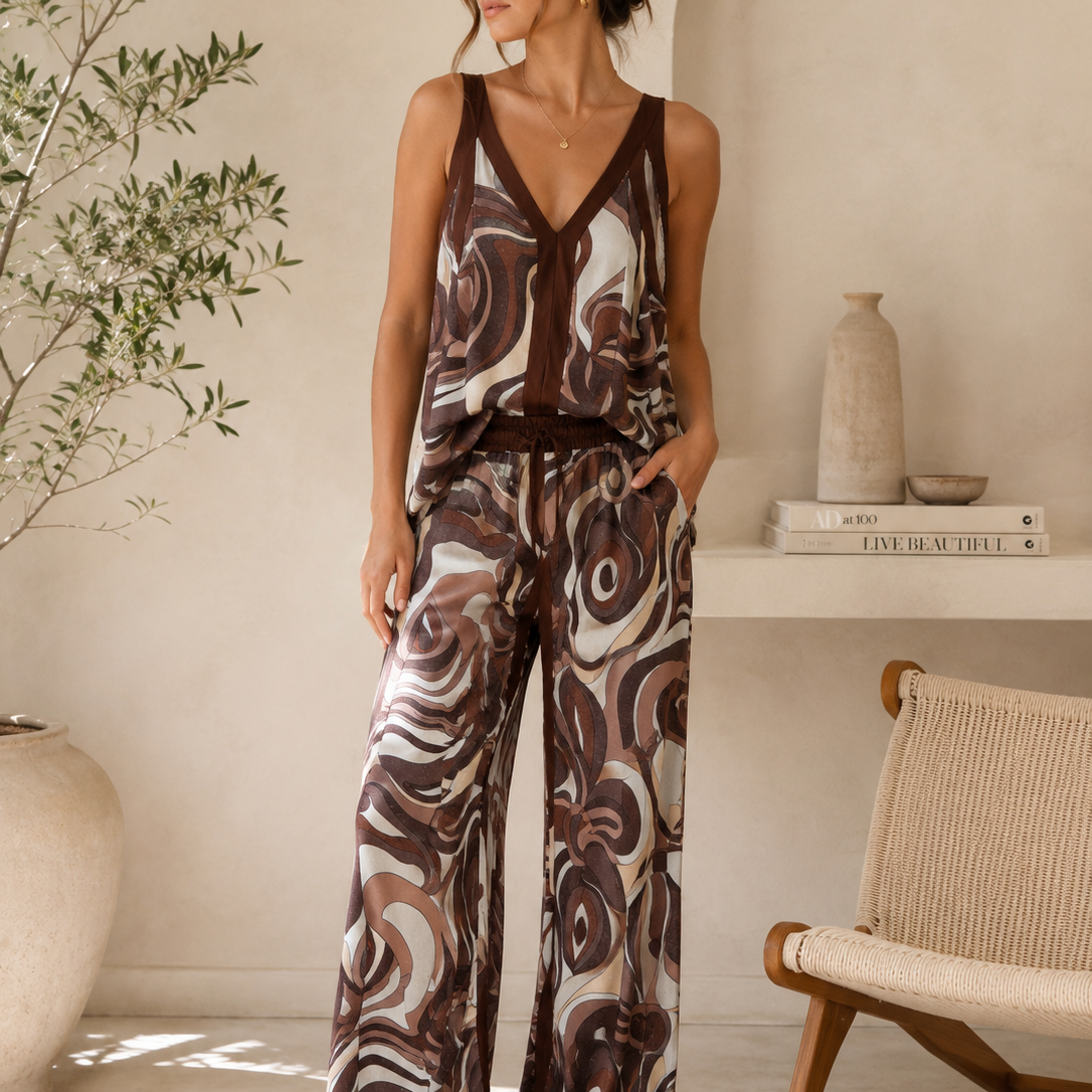 Saskia - Abstract Co-Ord Set