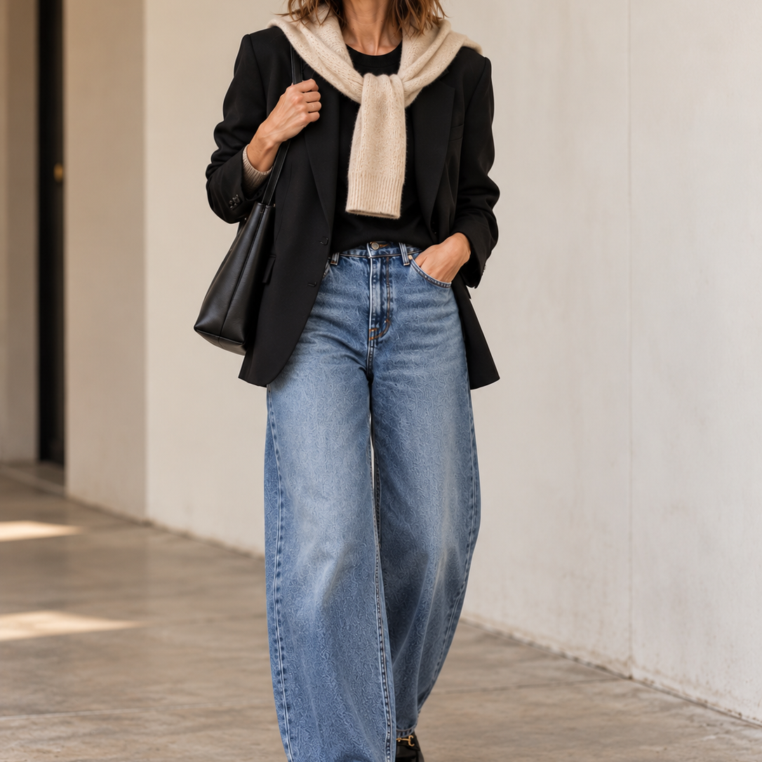 Toxic - Barrel Leg Jeans