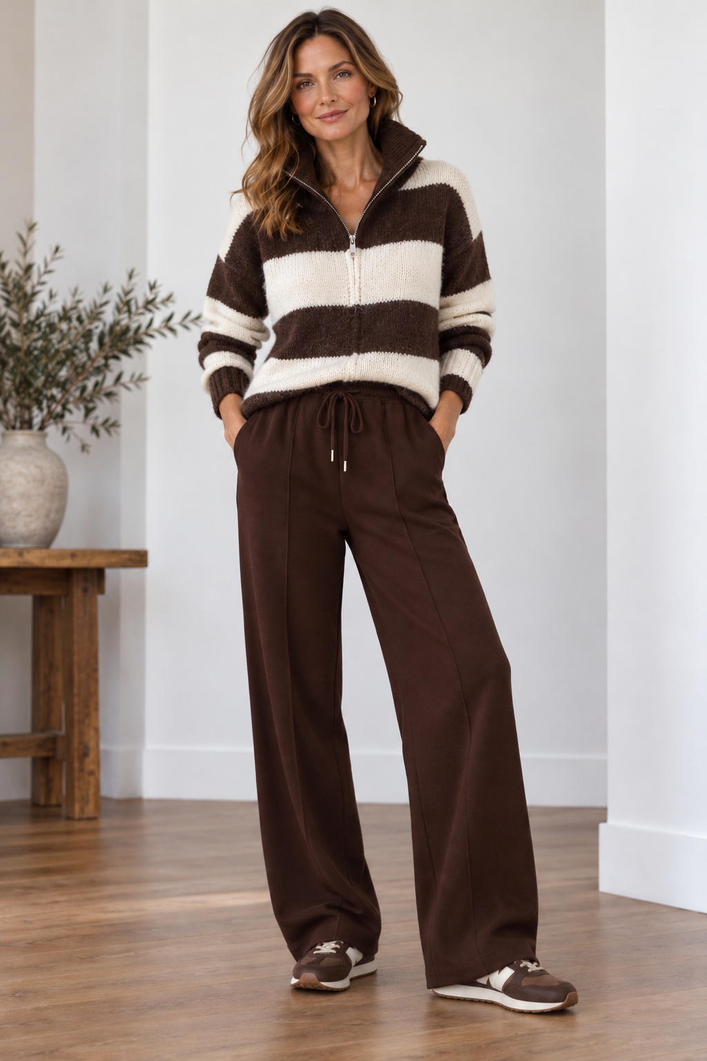 Cheryl - Chunky Luxe Zip Cardi